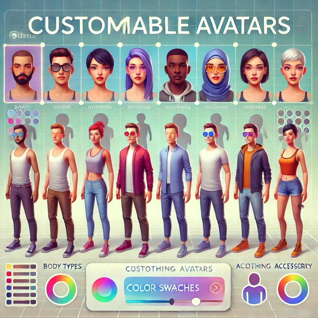 Кастомизация аватаров